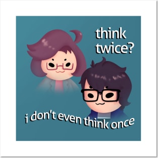 Think twice? Posters and Art